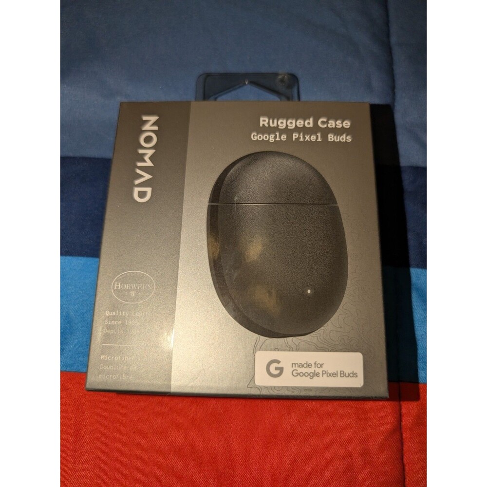 Pixel Buds 2nd Gen Nomad Leather Case - Black